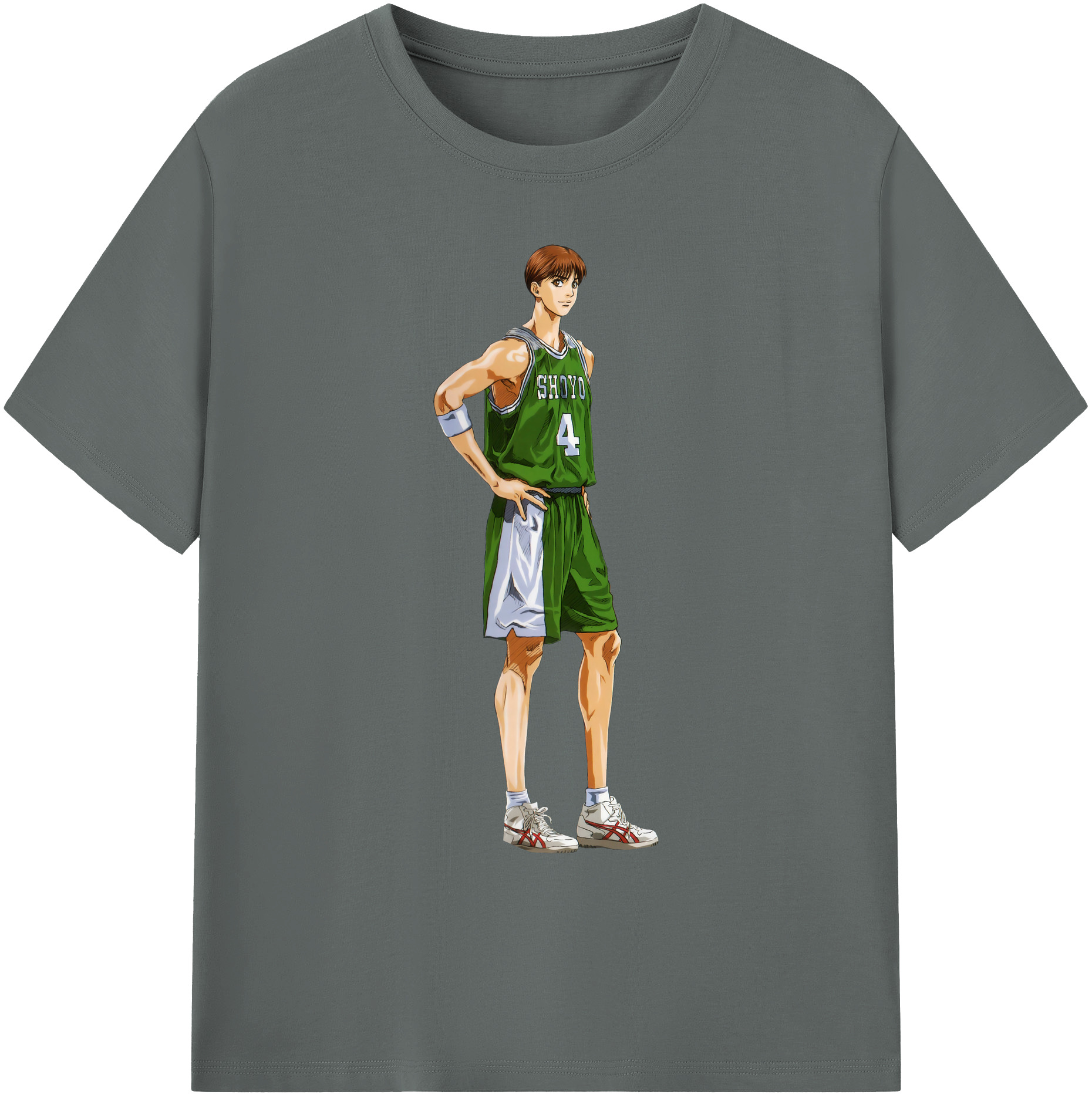 （画像用） SLAM DUNK／スラムダンク 綿100％ メンズ半袖Tシャツ｜肌触りやわらか＆通気性